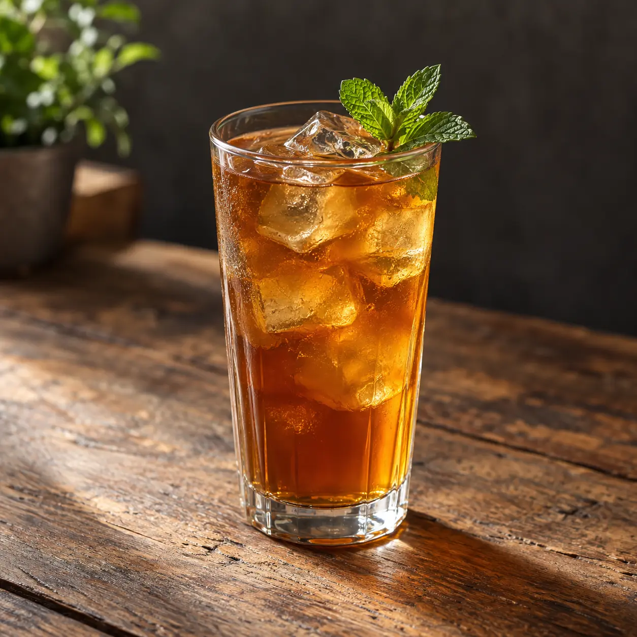 Infusión con hielo