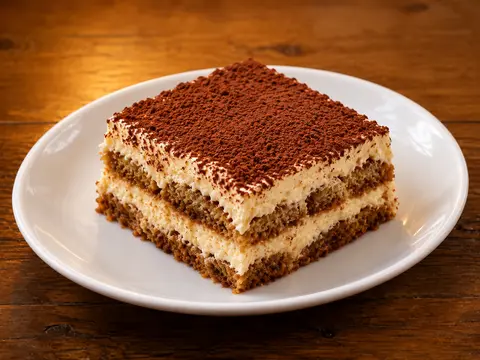 Tiramisú casero