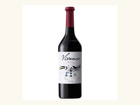 Botella de Vivanco tinto